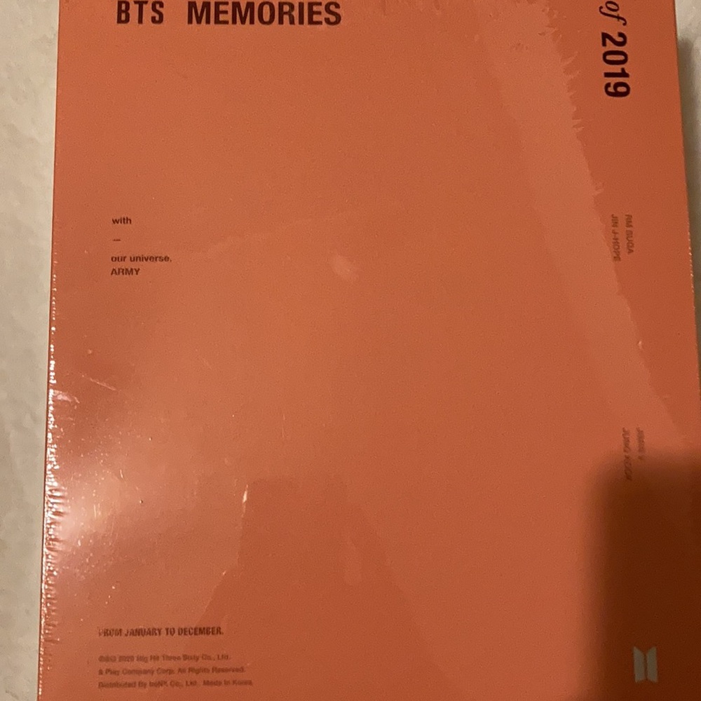 BTS MEMORIES OF 2019